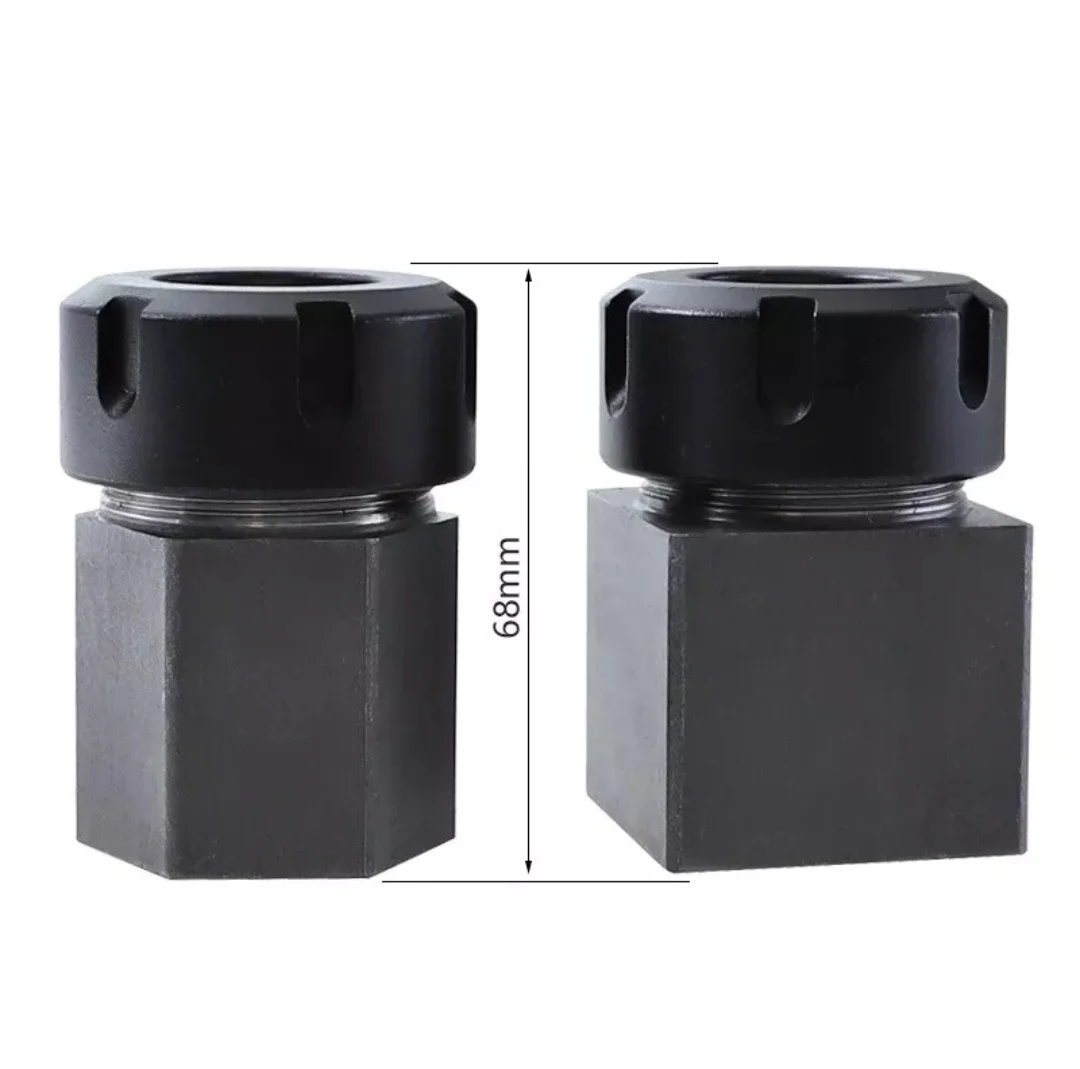 Imagem -03 - Aço Duro Hex Primavera Chuck Assento para Torno Cnc Gravura de Corte Porta-ferramenta Quadrado Hexágono Er25 Er32 Er40