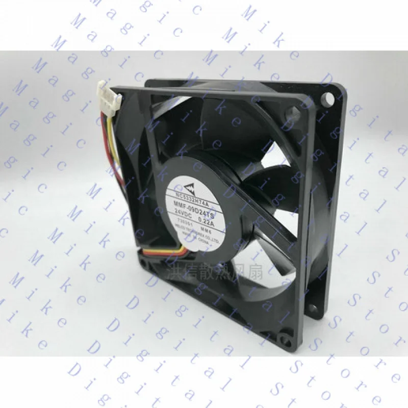 UU 1 قطعة مروحة تيار مستمر 24 فولت 0.22A 90*90*25 ملليمتر 3 دبوس NC5332H74A MMF-09D24TS-MM6