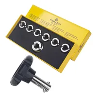 Professional Watch Back Case Opener Tool Set for Waterproof Watch Repair Suitable for Rolex Tudor with Key Closing Features