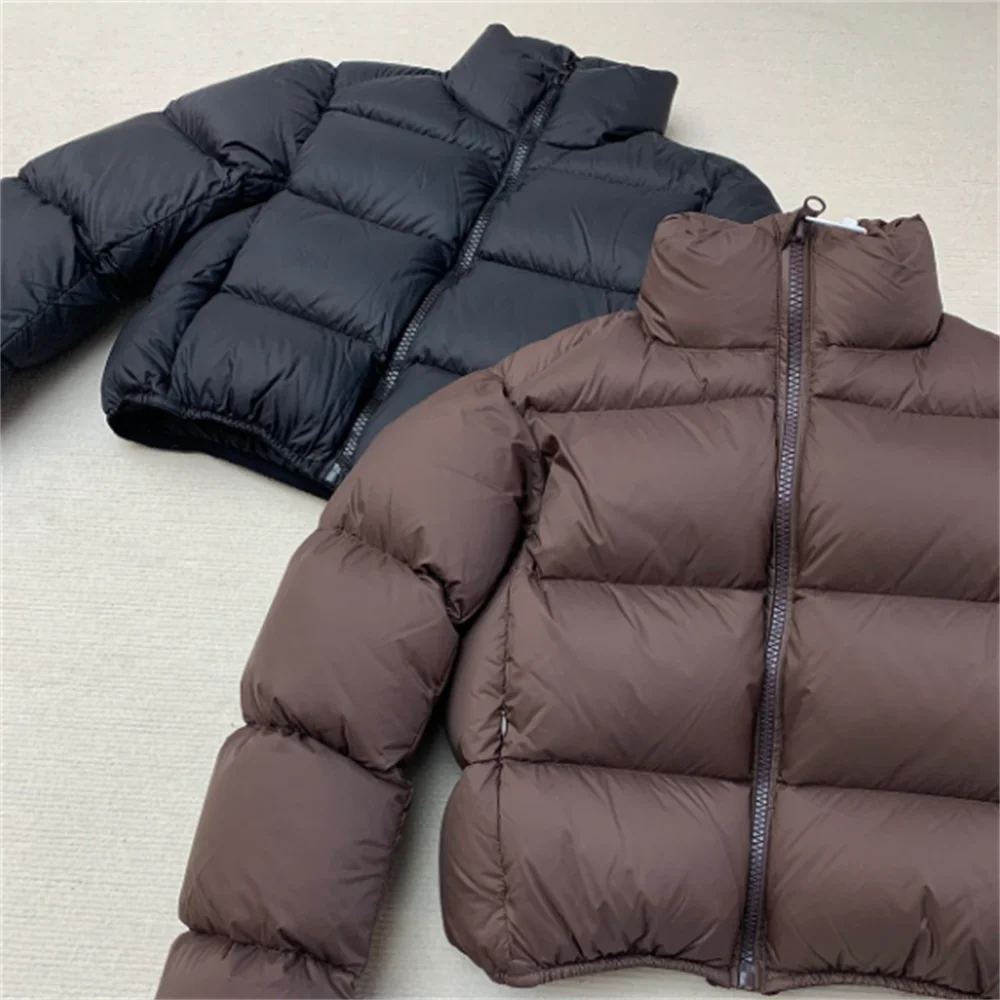 autumn and winter new thickened down jacket women bread suit white duck down  coat trend