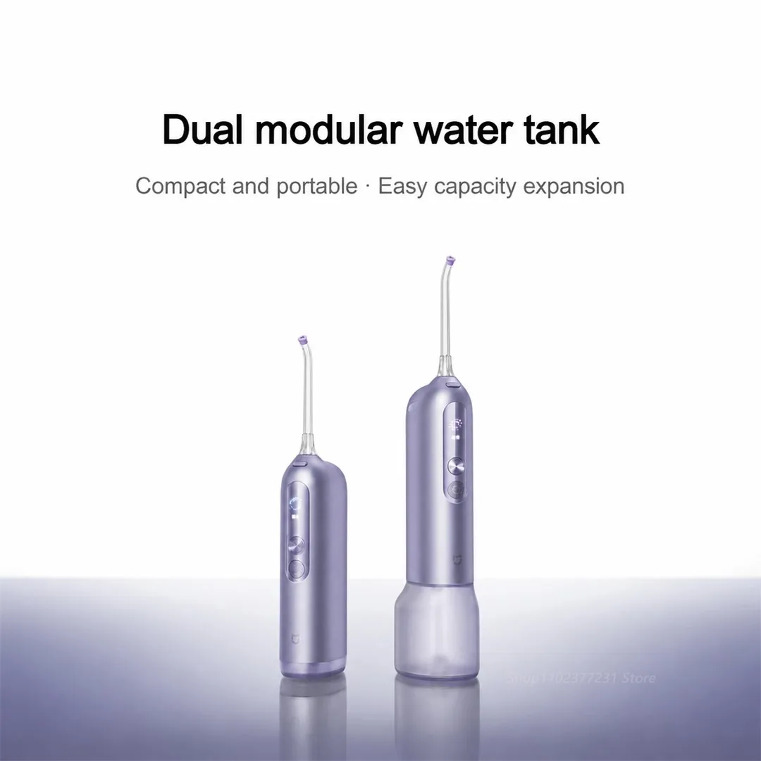 NEW Original MIJIA Oral Irrigator Pro Smart Portable Water Flosser 3 Cleaning Modes Micron Bubble Tooth Cleaner Mi Home App CN