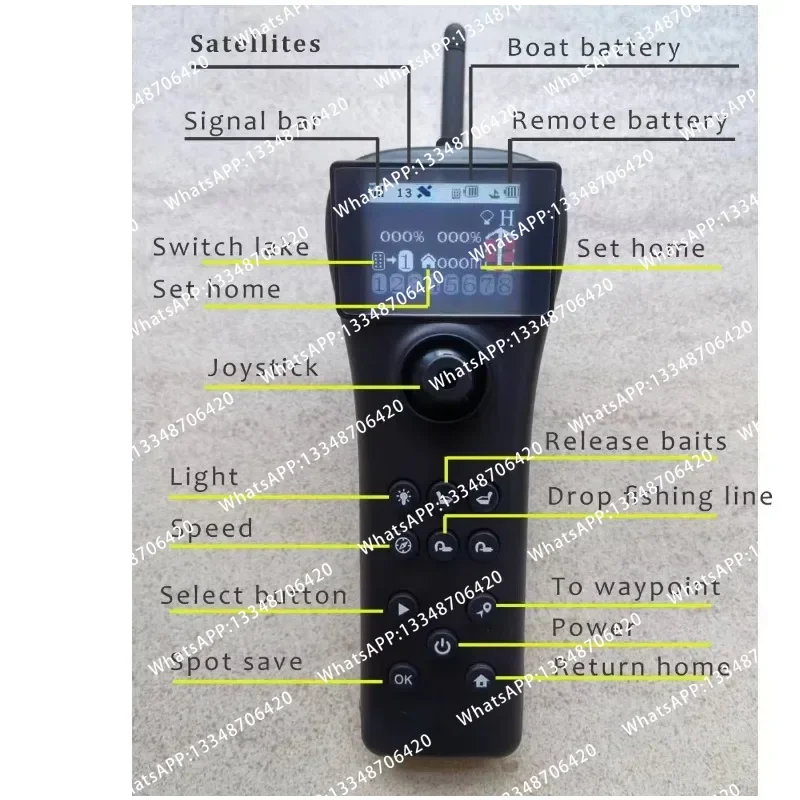 S70 S80 GPS crew 2.4G remote control transmitter remote control, positioning remote control