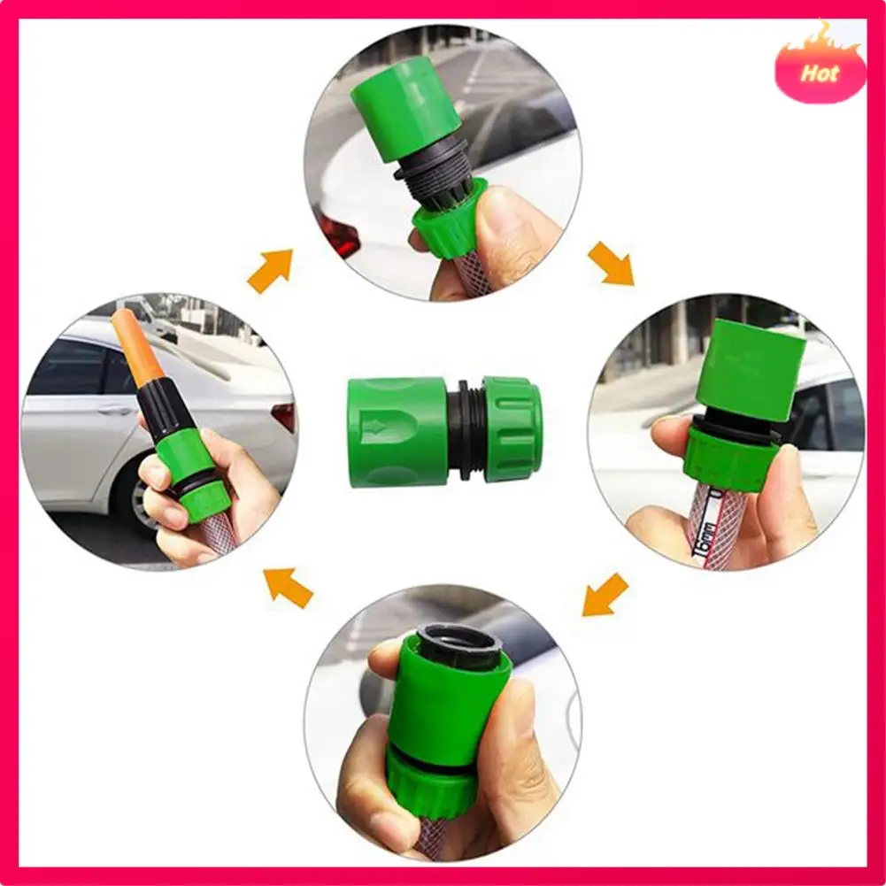 Ensemble de raccords de tuyau d'arrosage, adaptateur de raccord de tuyau rétractable, connexion rapide pour jardin extérieur, réparation de raccord de tuyau de jardin