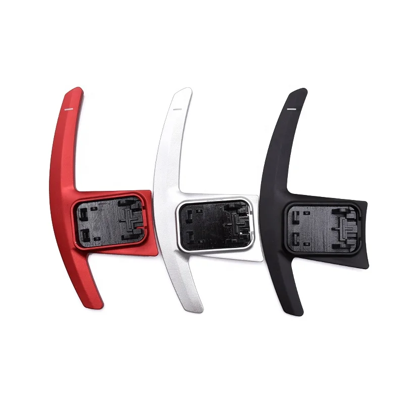 

Replacement car interior black and white red steering wheel shift paddles G20 G30 G32 G11 X3 G01 X4 G02 X5 G05 X6 X7 G07