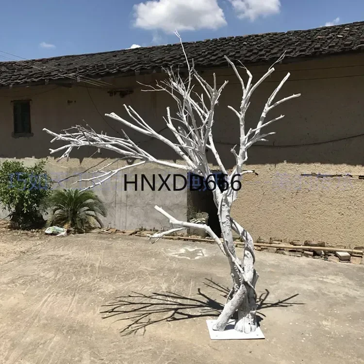 Simulation dead tree large dead tree trunk real trunk fake prop tree hotel decoration