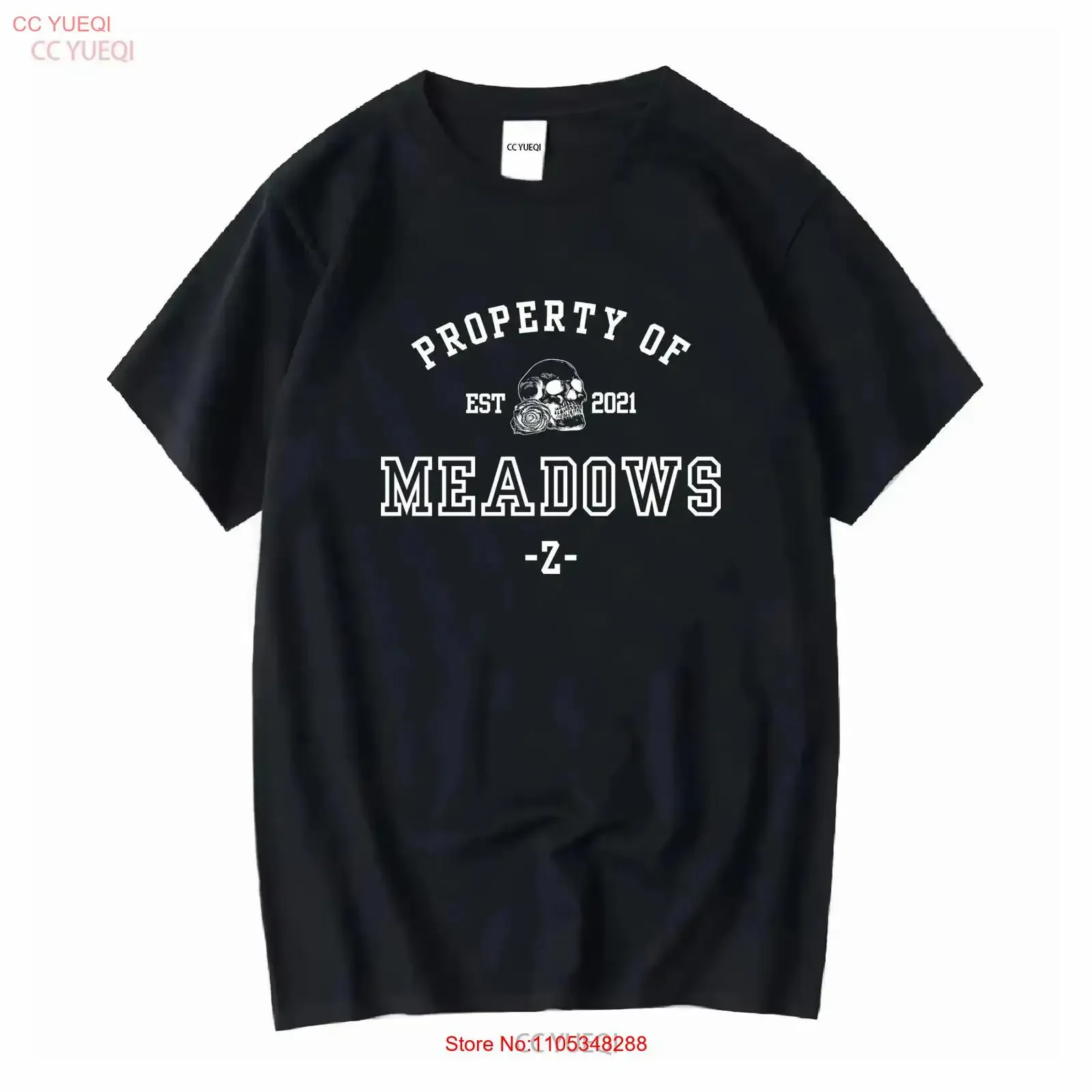 Haunting Adeline Property Of Zade Meadows Collegiate T shirt Cat and Mouse HD Carlton Merch Classic Crewneck vintage Washed