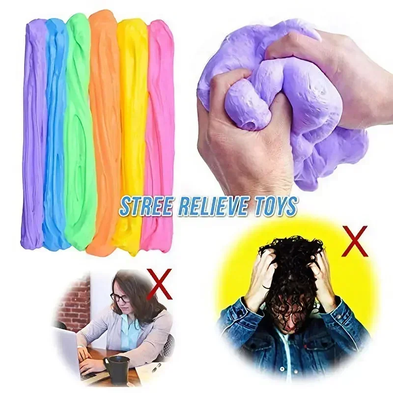 Kids Toy Gift  Stress Relief Kids Toy Plasticine Fluffy Slime With Box Slime Glue For Children Slime Fluffy Supplies Funny DIY