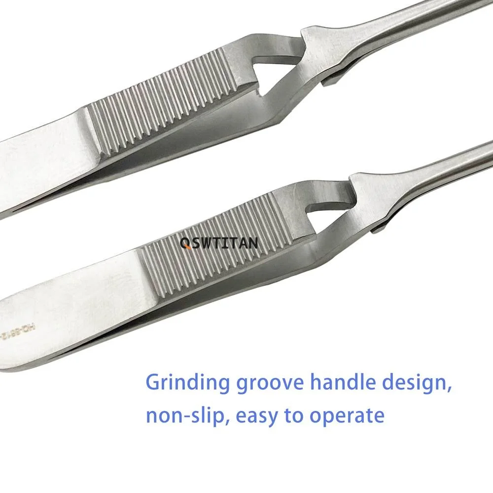 Arterial Venous Vascular Clip Straight / Curved Closer Temporarily Block The Venous Cross Hemostatic Clip