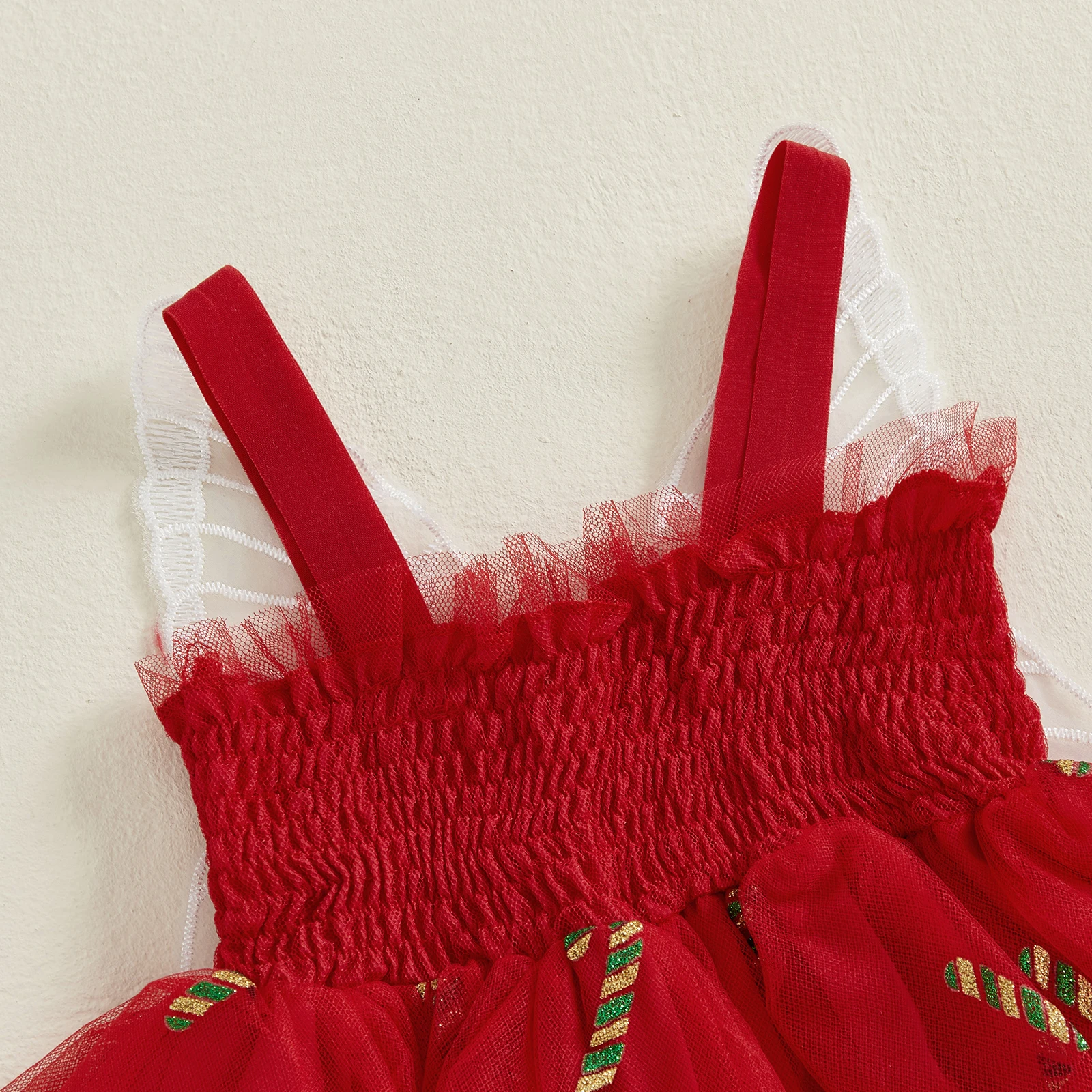 فستان VISgogo للفتيات الصغيرات من عمر 1 إلى 4 سنوات لعيد الميلاد بدون أكمام على شكل فراشة فستان الأميرة للاستخدام اليومي الكاجوال