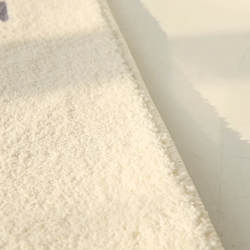 سجاد على الطراز الفرنسي القديم لغرفة النوم سجادة أرضية ناعمة منفوشة ومساحة كبيرة لتزيين غرفة المعيشة سجادة منزلية سميكة من القطيفة