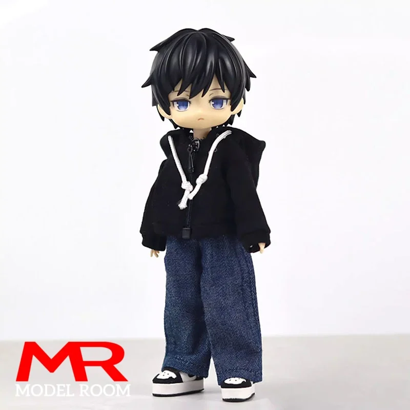 1/12 Schaal BJD Denim Jeans Kleding Model Fit 1:12 Ashi 2.0 3.0 OB11 Azone P9 P10 Ufdoll BJD Action Figure Poppen