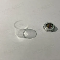 Lentille laser 360 résistante pour niveau laser, avec tube en verre pour cercle de ligne laser/niveau laser, utilisation bricolage