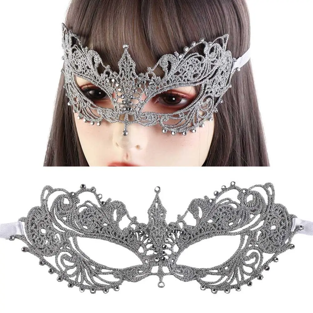 Disfraz para niña, mascarada, espectáculo de lujo, regalo, carnaval, Cosplay, accesorios de baile, máscaras de baile, mascarada de encaje, máscara de Venecia, suministros para fiestas