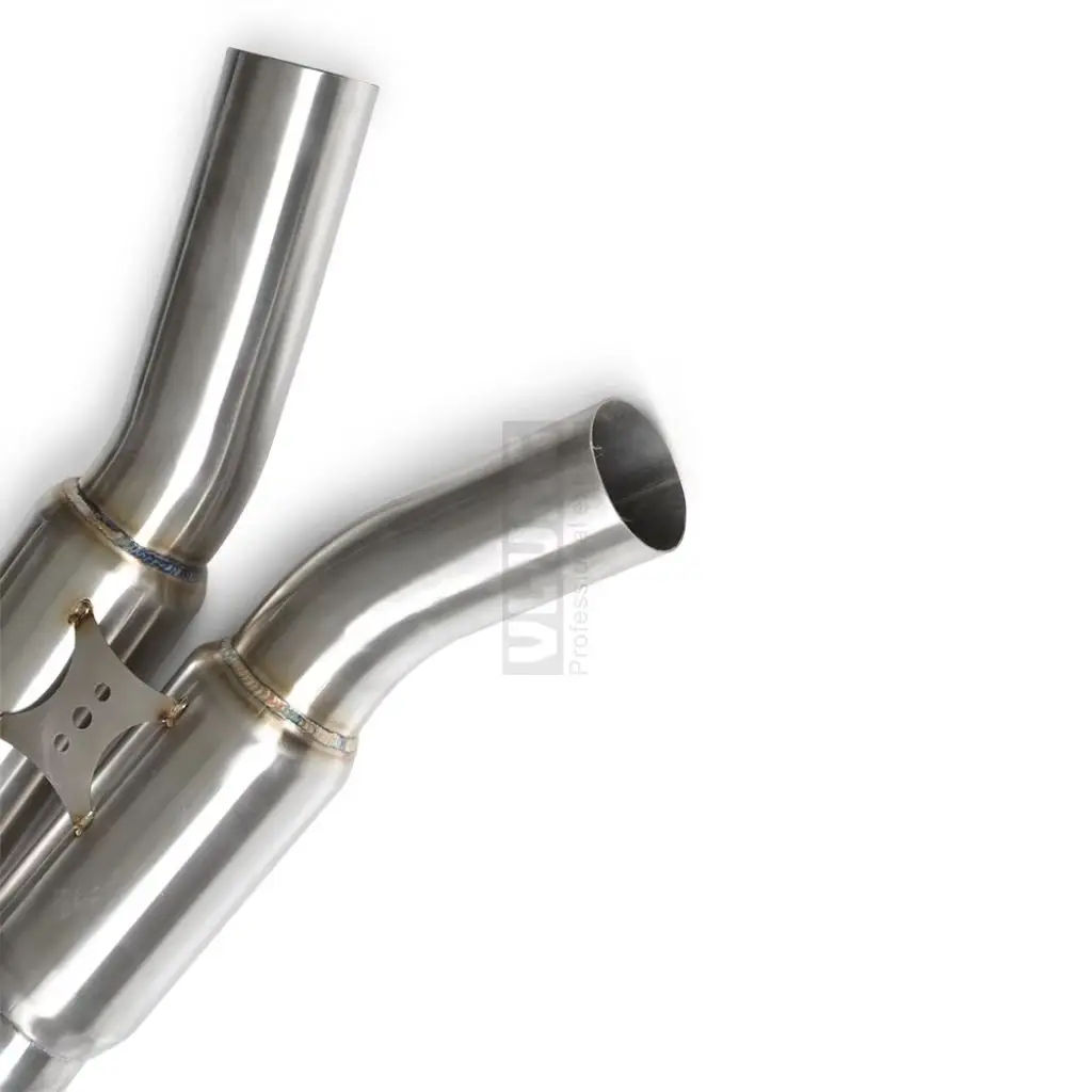 Exhaust Middle Pipe With Resonator For BMW M3 M4 G80 M4 G82 G81 M2 M2C G87 3.0T 2020-2025 Stainless Steel Performance Exhaust