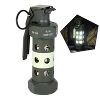 Tactical Airsoft Flashbang Model Outdoor LED Emergency Lighting Military COS Model Airsoft Flashbang Model