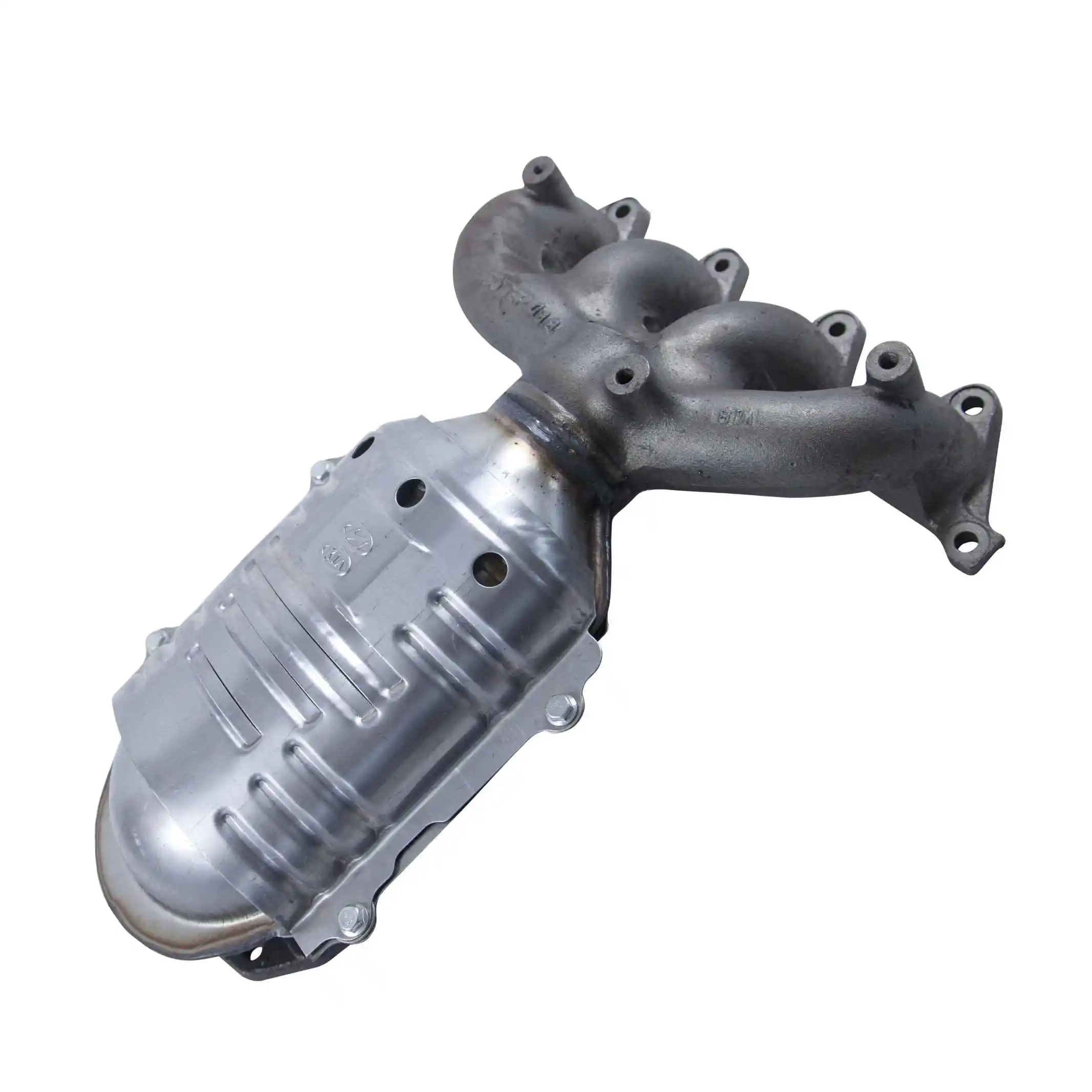 New High Quality Ceramic Core Catalytic Converter for Elantra 1.6L Kia Cerato Forte K3 Front Manifold Stainless Steel
