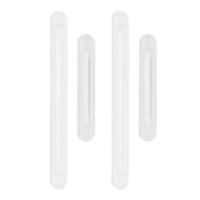 4PCS Anti Collision Strip Clear Silicone Car Door Edge Guards Furniture Bumper Cabinet Protectors Sturdy Wear Resistant Easy