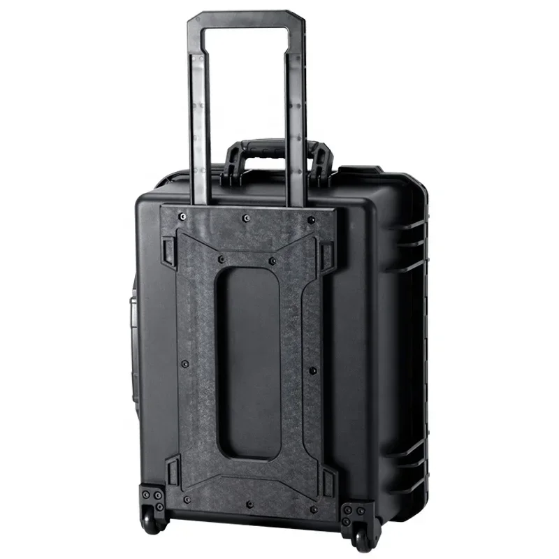 Estuche rígido personalizado L260, estuche de almacenamiento para dispositivos electrónicos a prueba de agua, caja de herramientas rodante de plástico para Altavoz Bluetooth