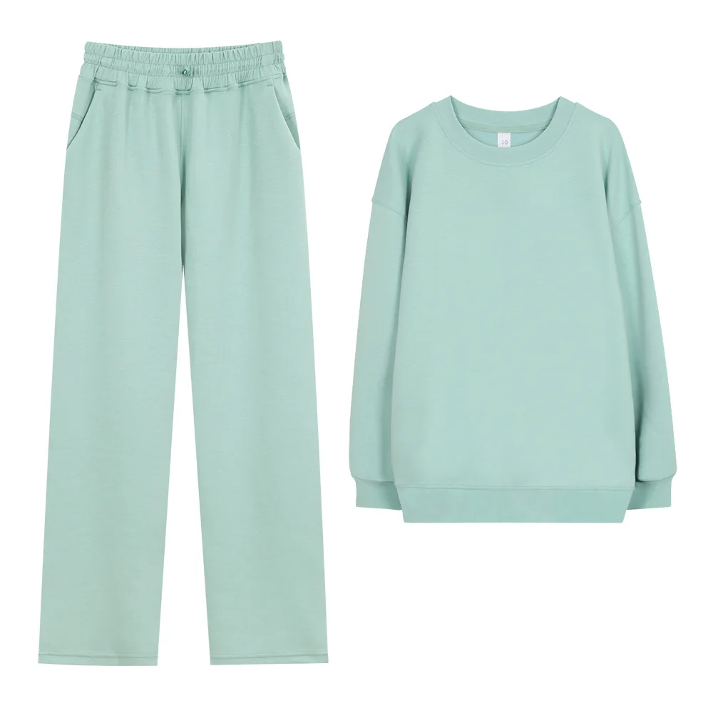 

Комплект из удлиненного свитшота LULU: женский спортивный костюм из воздухопроницаемой ткани, свободный крой для йоги и повседневного стиля