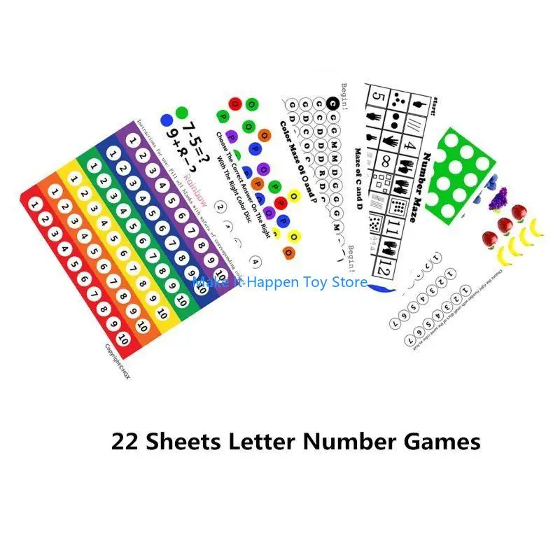 28EC Matemáticas Matemáticas para con número color Reconocimiento clases preescolar Funny