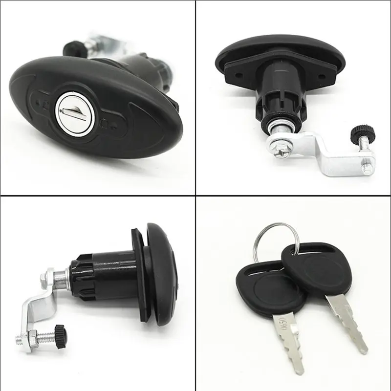 SYW-Furniture Locks RV Cabinet Door Locks Caravan Motorhome With 2 Keys Filing Cabinet Drawer Cupboard Door Lock