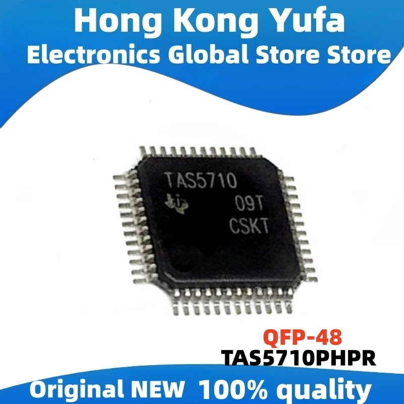 

(5-10piece) 100% New TAS5710 TAS5710PHPR QFP-48 Chipset