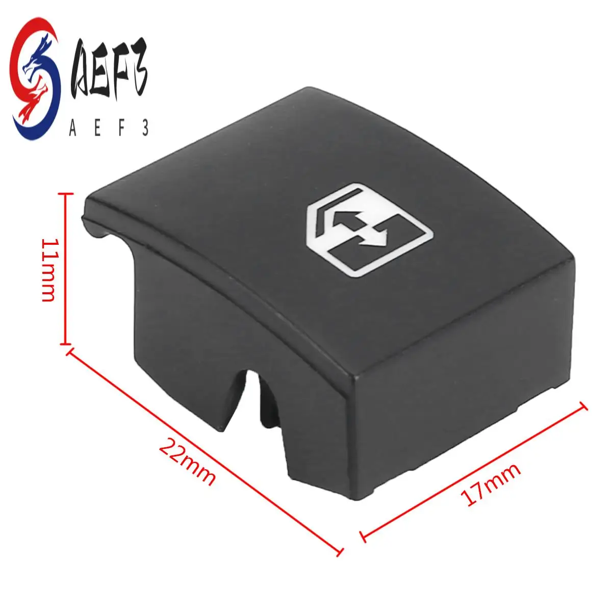 

AEF3-2Pcs Electric Window Switch Button Cover 13228881 For VAUXHALL OPEL ASTRA MK5 H 04-10 ZAFIRA B 05-11/TIGRA B 04-09