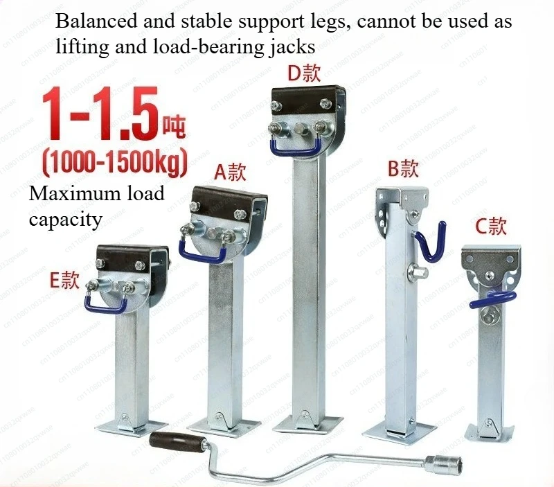 Trailer Stabilser Legs with A Handle Caravan Parking Corner Steady Camping RV Support Stands Parts Accessories