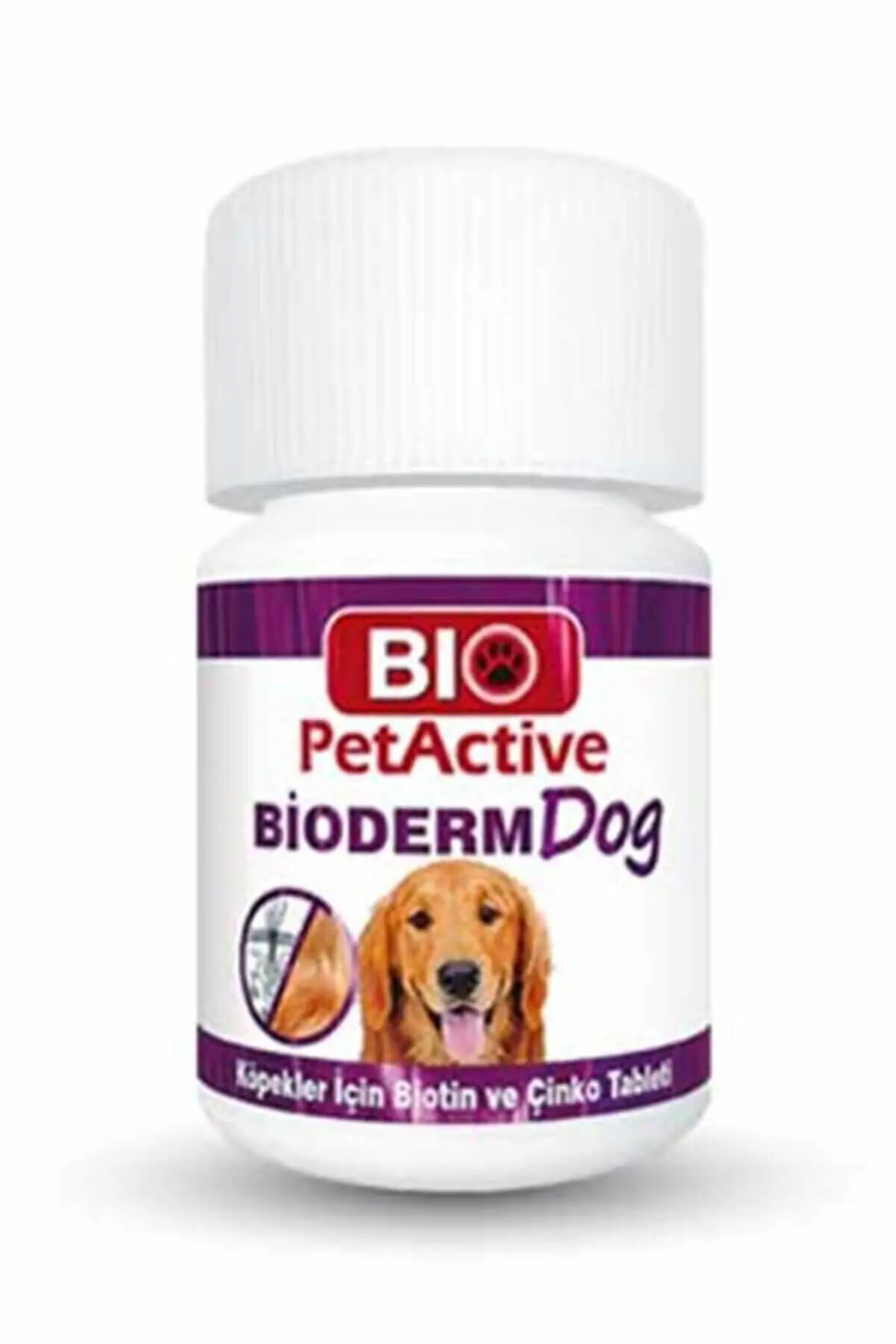 Bioderm Dog 75 Tablet Zinc Biotin Tablet For Dogs Dog Vitamin Supplement