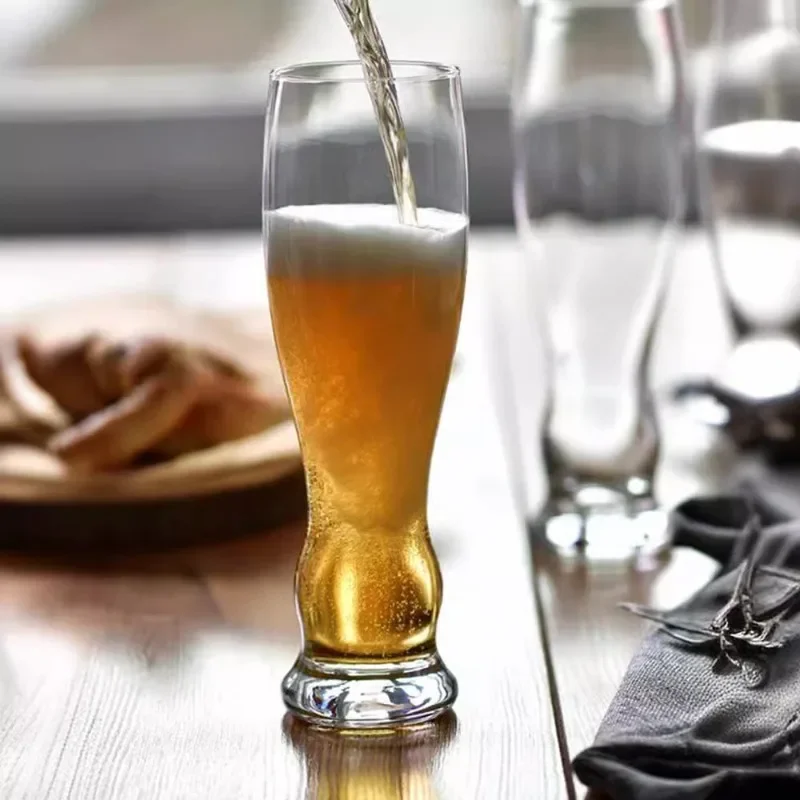 Craft Beer Mug Bar Large Draft Beer Mug Large Capacity Pilsen Beer Mug Household
