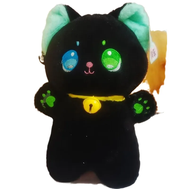 Soft Pillow Three Color Cat Exotic Cat Cute Black Doll White Cat Doll Soft Pillow Doll Cute Cat Plush Girl Toy Room Decoration
