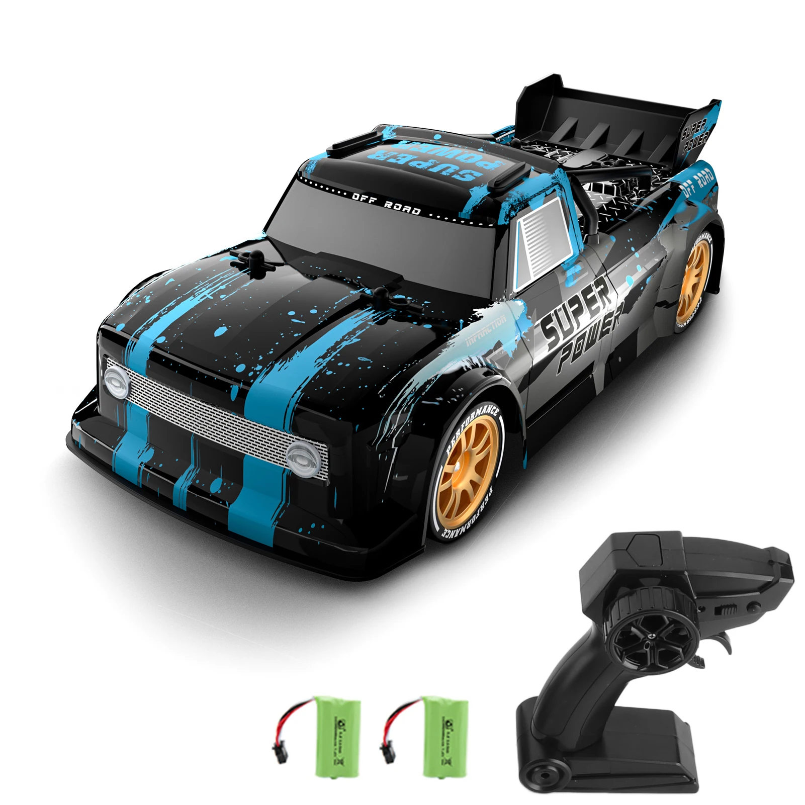 Carro de deriva de controle remoto carro de pulverização de controle remoto 1/16 carro de controle remoto 2.4ghz carro de corrida de controle remoto caminhão curto