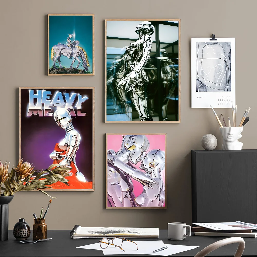 Art H-Hajime Cool S-Sorayamas Good Quality Prints And Posters Waterproof Paper Sticker Coffee House Bar Posters Wall Stickers