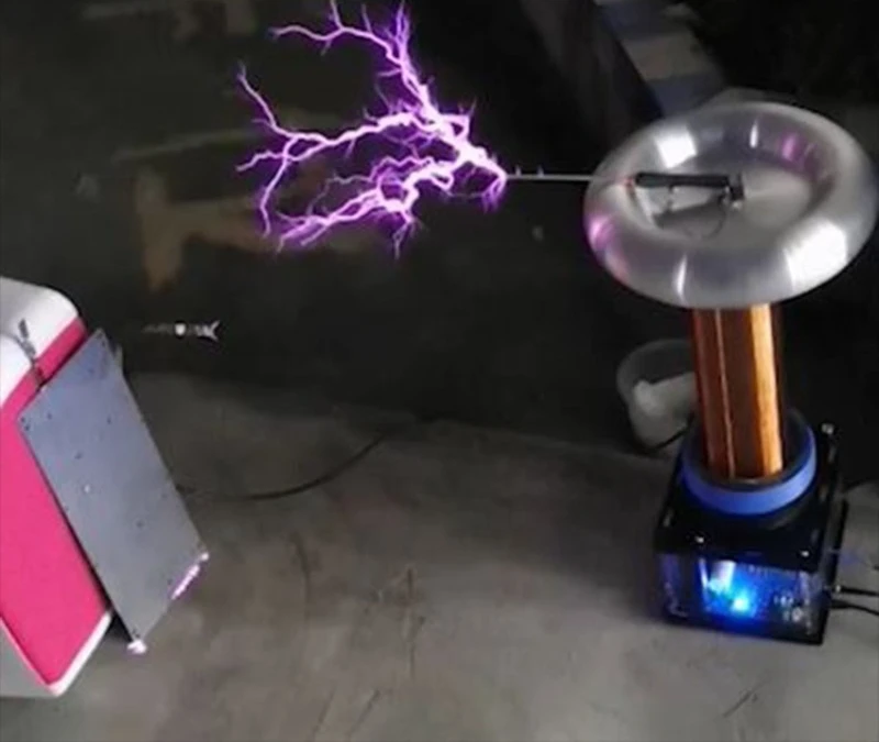 Electric coil induction arc music coil DIY kit finished pulse high voltage high power!