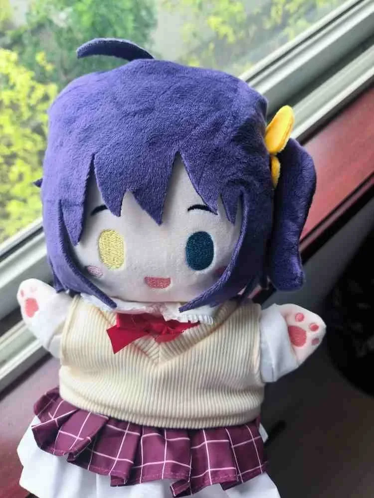 25cm Anime Pacynki Lalki Love Chunibyo Other Delusions Takanashi Rikka Kawaii Cosplay Pluszowe Figurki Zabawki Prezenty Dla Przyjaciół