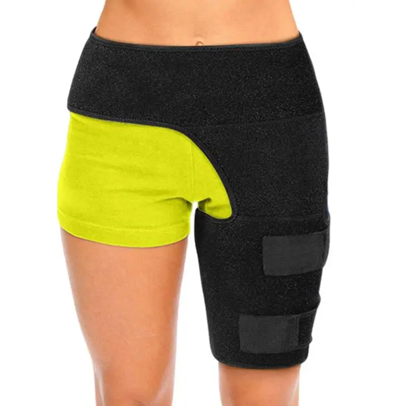 Hip Brace Thigh Compression Sleeve, Hamstring & Groin Compression Support Wrap For Hip Pain Relief, Sciatica,Quad MuscleStrains