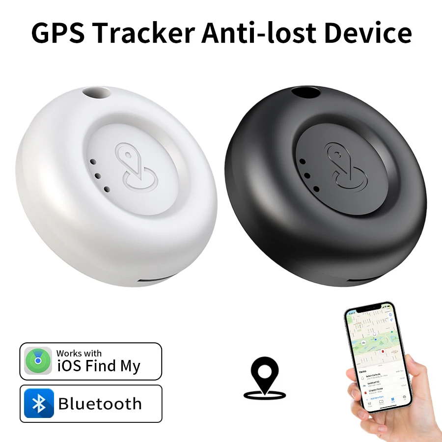 

Portable GPS Tracker IOS Find My App Bluetooth Anti-Lost Device Alarm Reminder Key Bag Luggage Kid Elder Pet Finder Positioner