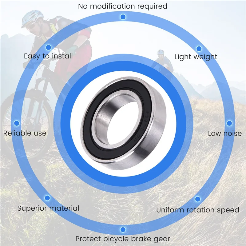TURE 2X 6903 تحمل مختلط 17X30x7 مللي متر دراجة صيانة خالية تحمل صيانة خالية تحمل للدراجات