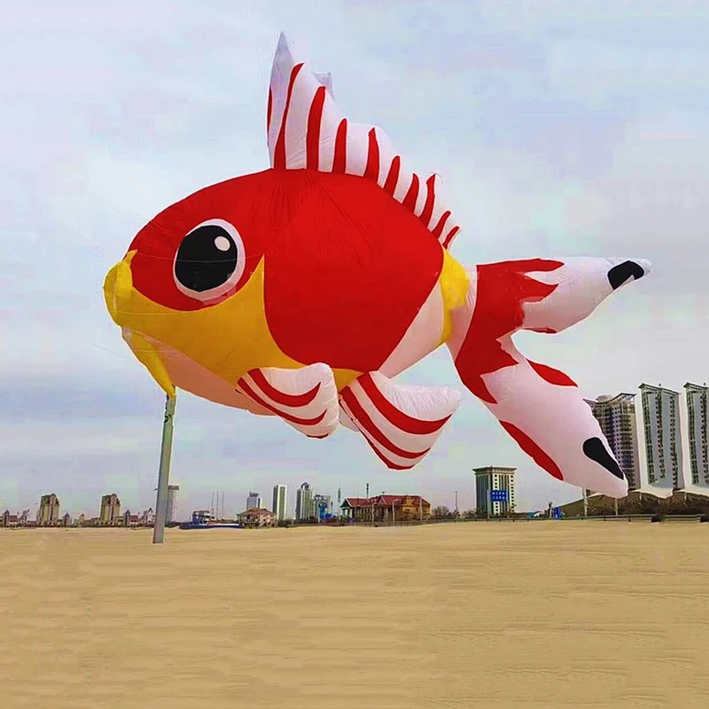 500cm large soft kites flying goldfish kites pendant inflatable alien kites factory weifang kite factory octopus kite show kites