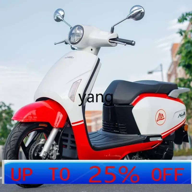 

YJQ small pedal motorcycle National IV EFI fuel car retro