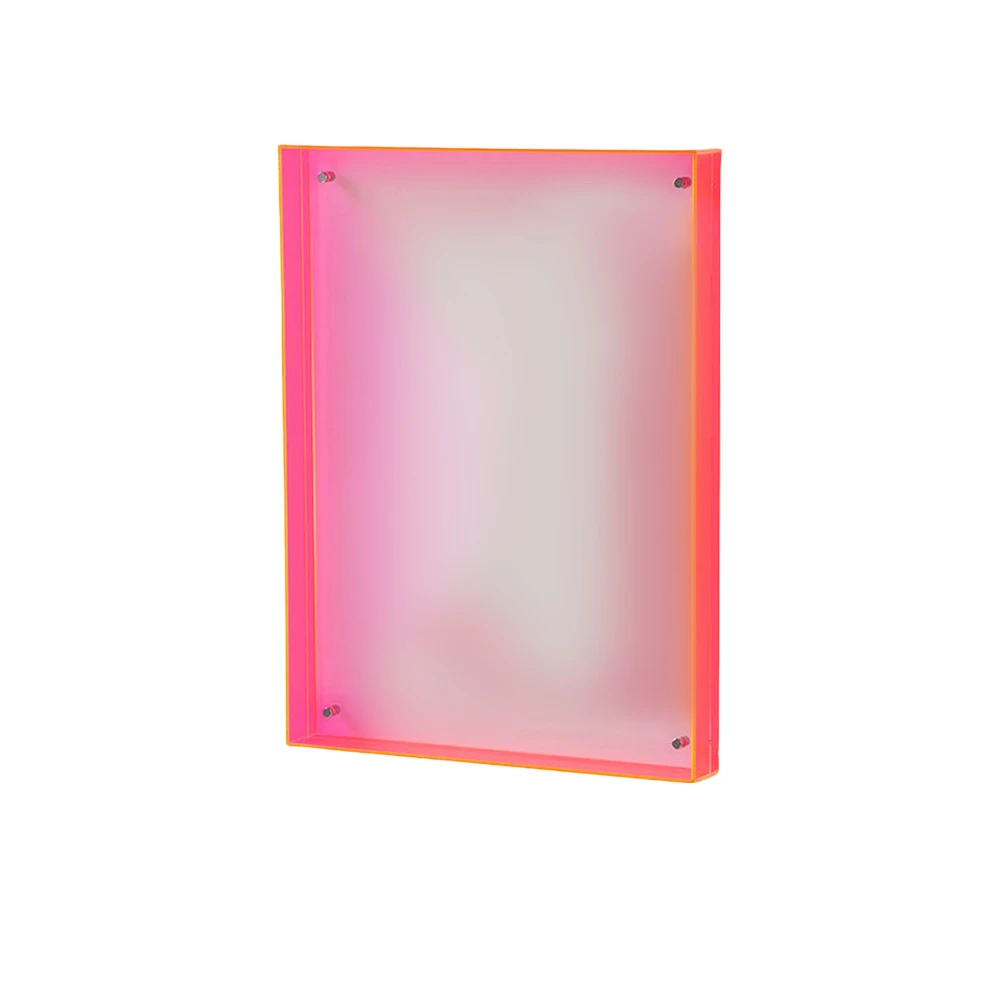 Marco de fotos acrílico de 10x14cm, regalo elegante para ocasiones, opciones de exhibición flexibles, formatos horizontales y verticales