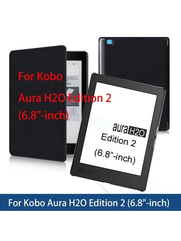 Etui do czytnika elektronicznego Kobo Aura H2O Edition 2 (6,8 cala), model N867, z funkcją automatycznego włączania/wyłączania ekranu za pomocą magnesu, pokrowiec H2O Smart Cover. — zdjęcie produktu 7
