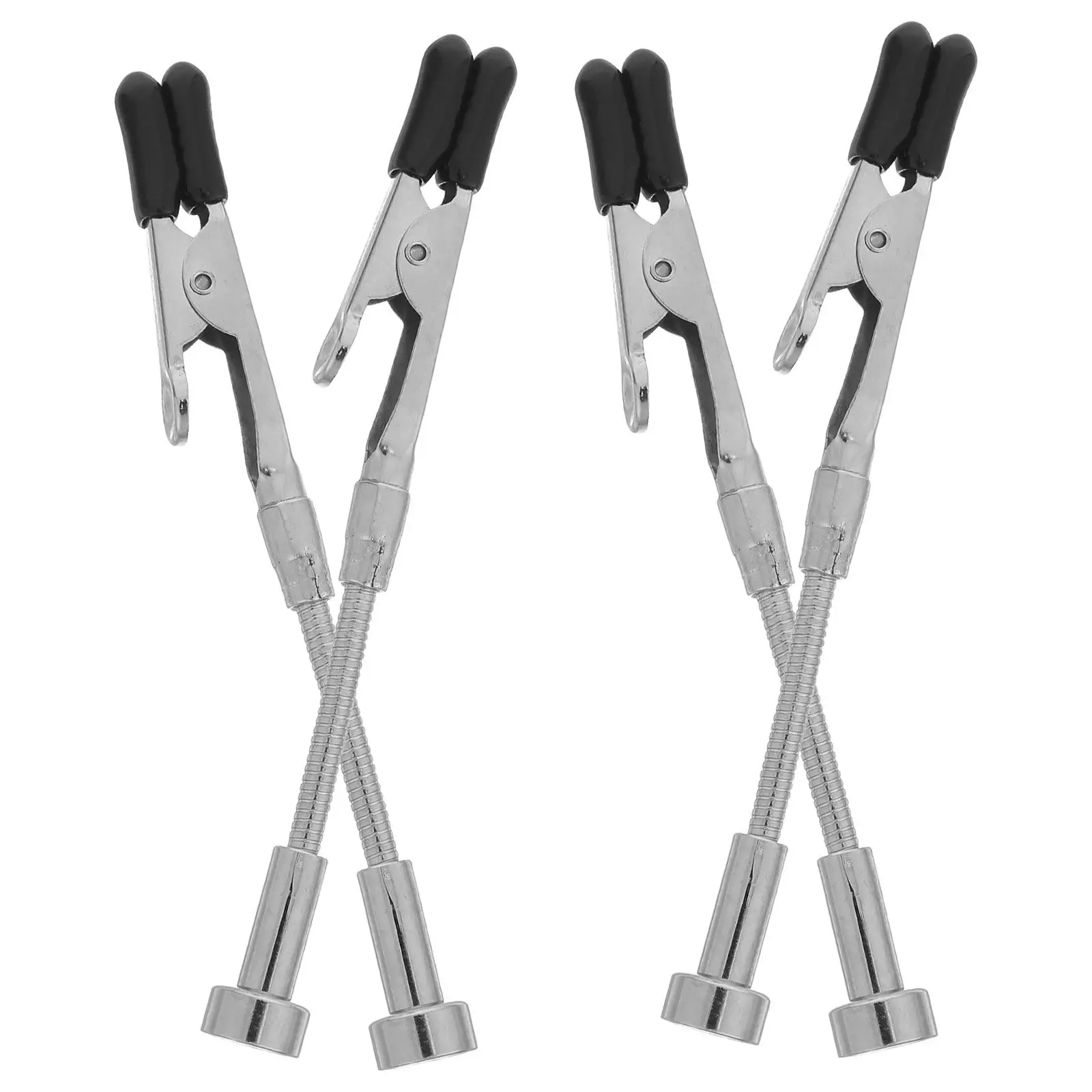 4Pcs Gooseneck Welding Positioner Magnetic Helping Hands Adjustable Alligator Clips Soldering Repair Jewelry Craft Electronic view 4