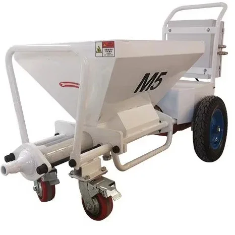 Gypsum cement plastering painting PFT plastering machine mortar spraying machine