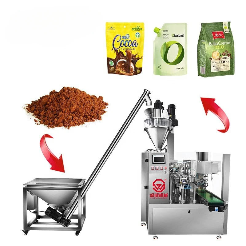 Multi-function Bag Packing Machine Pouch Ziplock Spice Automatic Zipper Doy Pack Filling and Sealing Machine