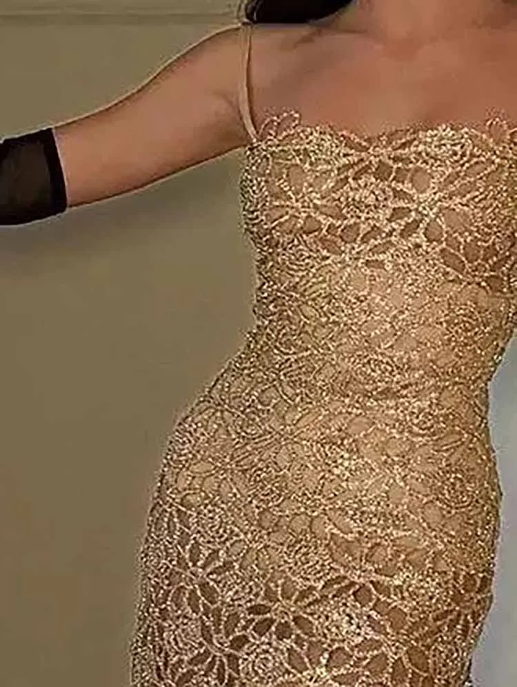 Falda Midi Sexy sin tirantes con faldas largas con tirantes, trajes elegantes sin mangas para mujer, traje liso de 2 piezas, conjunto hueco bordado a la moda