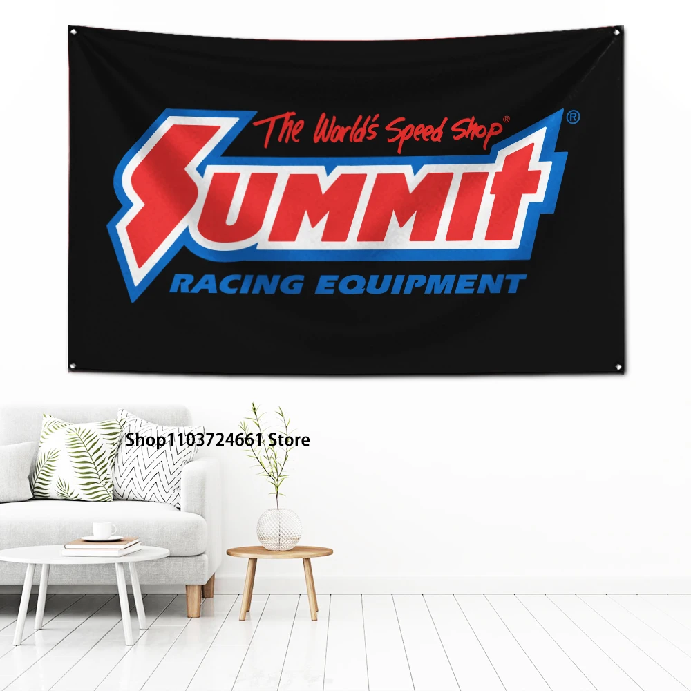 لافتة طباعة رقمية بوليستر ، علم سباق صيفي ، فن حائط جراج ، ديكور خارج الباب ، 60x90cm #5