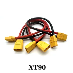 XT90 Male to XT90 Female Plug Connector Adapter with 10/20/30CM 10AWG  Silicone Wire for RC Lipo Battery RC Drone Car Boat