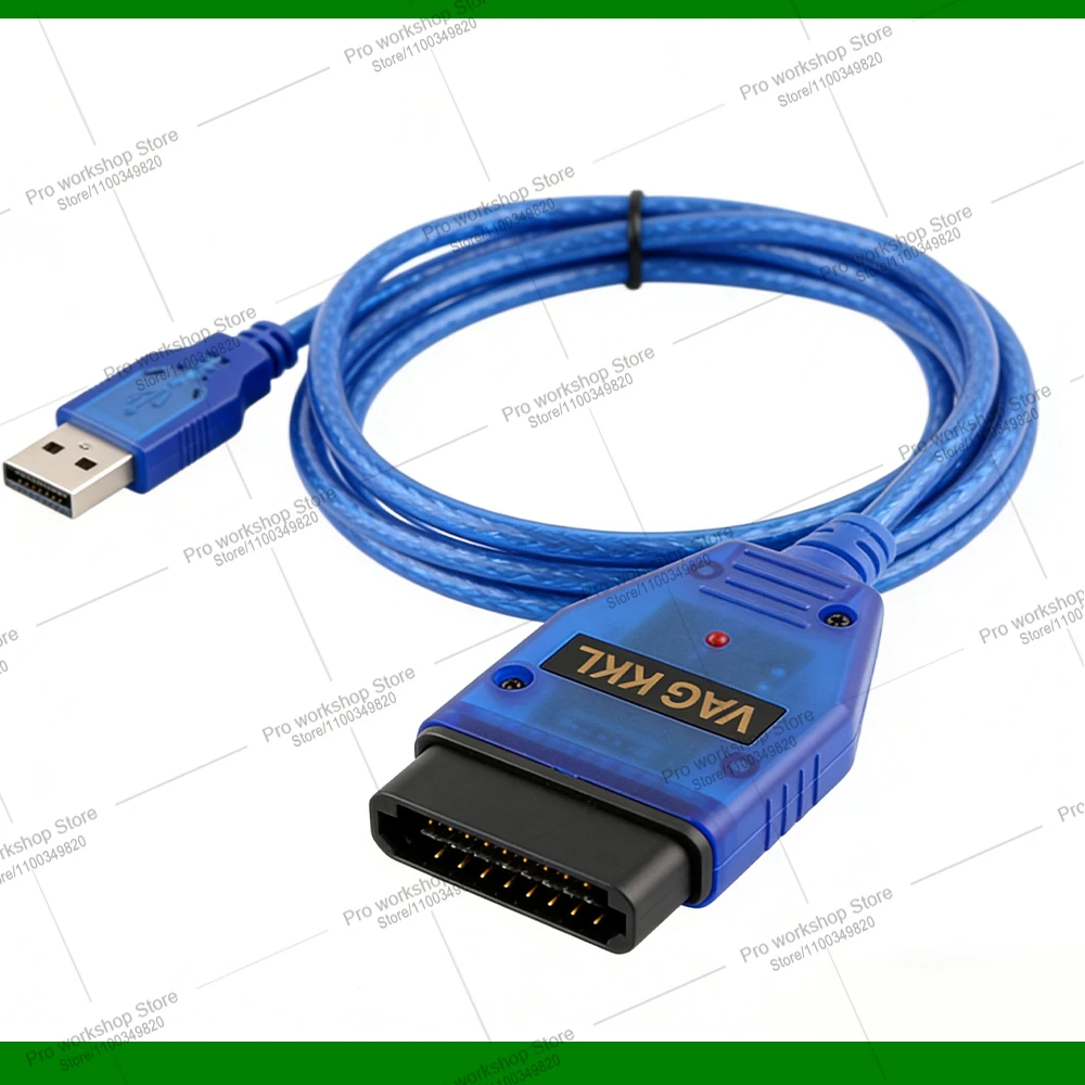 VAG-COM 409 Com Vag Kkl 409.1 USB Diagnostic Cable Scanner Interface OBD 2 OBD2 Car Diagnostic For VW/Audi/Skoda/Seat view 4