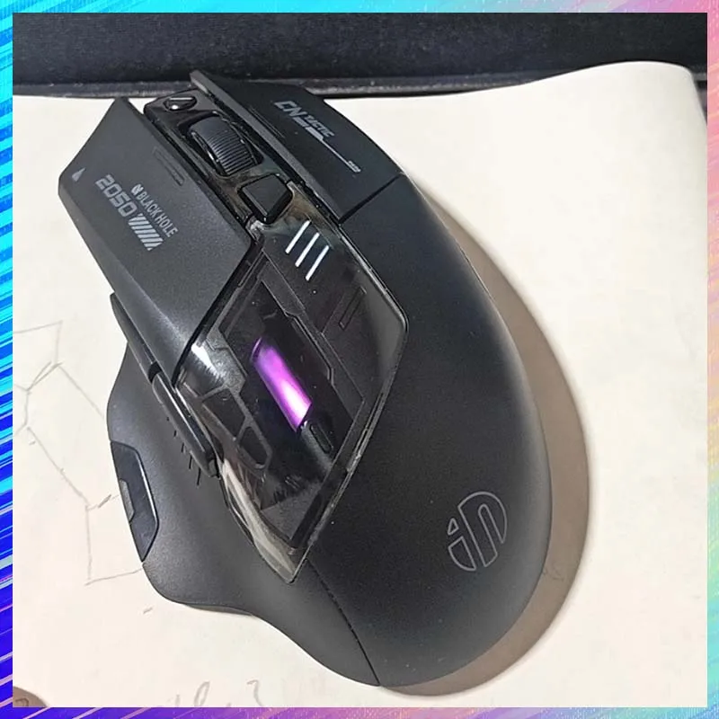 

Игровая мышь A9 Explorer V2, три режима подключения (2.4G+Bluetooth+проводное), 12800DPI, 1000 Гц, эргономичная, с RGB-подсветкой, для ПК и ноутбуков, отличный подарок